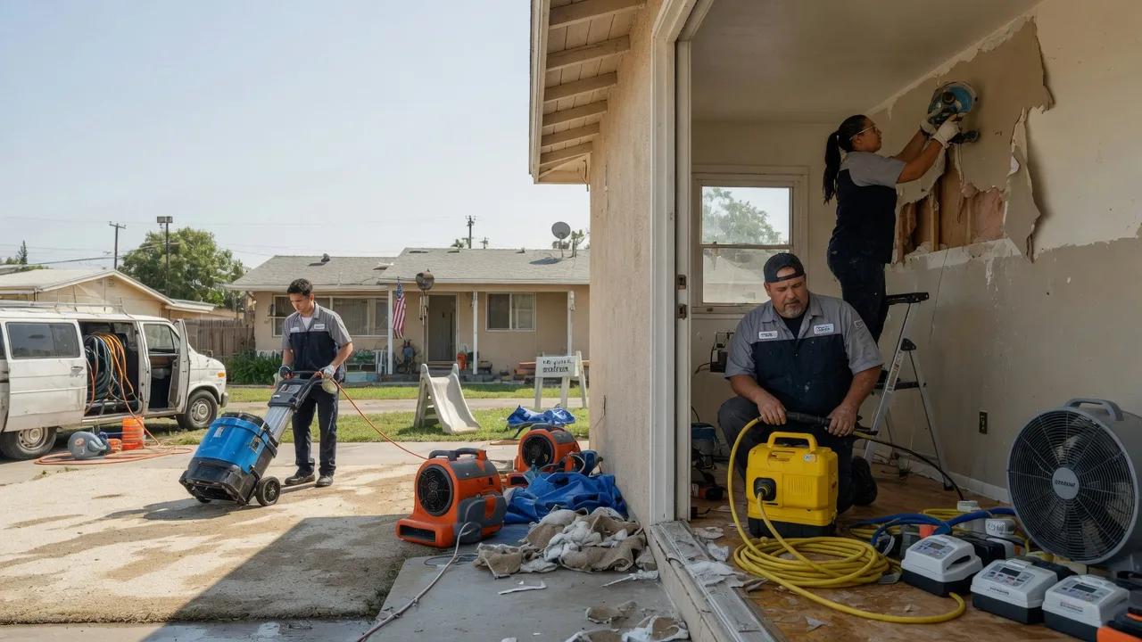 Water Damage Restoration in Oaks, OK near me